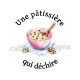 une pâtissière qui déchire