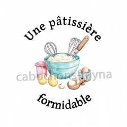 une pâtissière formidable