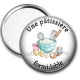 Miroir de poche - une pâtissière formidable