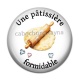 Cabochon Résine - une pâtissière formidable