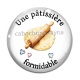 Cabochon Verre - une pâtissière formidable