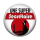 Cabochon Résine - une super secrétaire