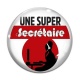 Cabochon Verre - une super secrétaire
