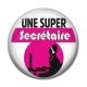 Cabochon Résine - une super secrétaire