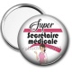 Miroir de poche - super secrétaire médicale