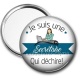 Miroir de poche - je suis une secrétaire qui déchire