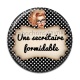 Cabochon Résine - une secrétaire formidable