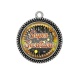 Pendentif Cabochon Argent - super secrétaire