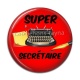 Cabochon Résine - super secrétaire