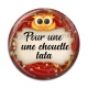 Cabochon Résine - pour une chouette tata