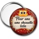 Miroir de poche - pour une chouette tata