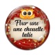 Cabochon Verre - pour une chouette tatie