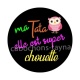 ma tata elle est super chouette