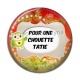 Cabochon Résine - pour une chouette tatie