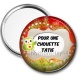 Miroir de poche - pour une chouette tatie
