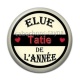 Cabochon Résine - Elue tatie de l'année