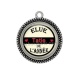 Pendentif Cabochon Argent - Elue tatie de l'année