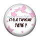 Cabochon Résine - et si je t'appelais tatie