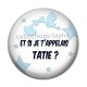 Cabochon Résine - et si je t'appelais tatie
