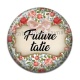 Cabochon Résine - future tatie
