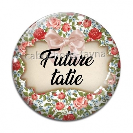 Cabochon Verre - future tatie