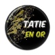 Cabochon Résine - tatie en or