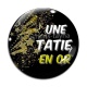 Cabochon Verre - une tatie en or