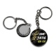 Porte clés - une tatie en or