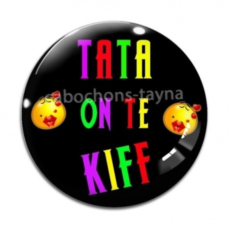 Cabochon Verre - tata on te kiff