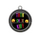 Pendentif Cabochon Argent - tata on te kiff