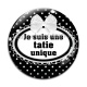 Cabochon Verre - je suis une tatie unique