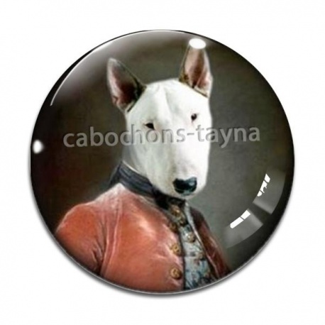Cabochon Verre - chien