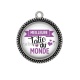 Pendentif Cabochon Argent - meilleure tati du monde
