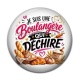 Cabochon Résine - je suis une boulangère qui déchire