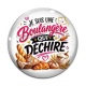 Cabochon Verre - je suis une boulangère qui déchire