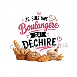 je suis une boulangère qui déchire