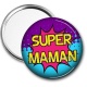 Miroir de poche - super maman