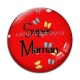 Cabochon Verre - super maman