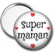 Miroir de poche - super maman