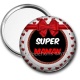 Miroir de poche - super maman