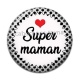 Cabochon Résine - super maman