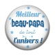 Cabochon Résine - meilleur beau papa de tout l'univers