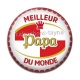 Cabochon Résine - meilleur papa du monde