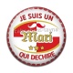 Cabochon Résine - je suis un mari qui déchire