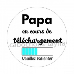 papa en cours de téléchargement