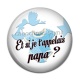 Cabochon Résine - et si je t'appelais papa