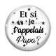 Cabochon Verre - et si je t'appelais papa