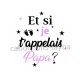 et si je t'appelais papa