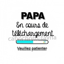 papa en cours de téléchargement