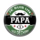 Cabochon Résine - je suis un papa qui déchire